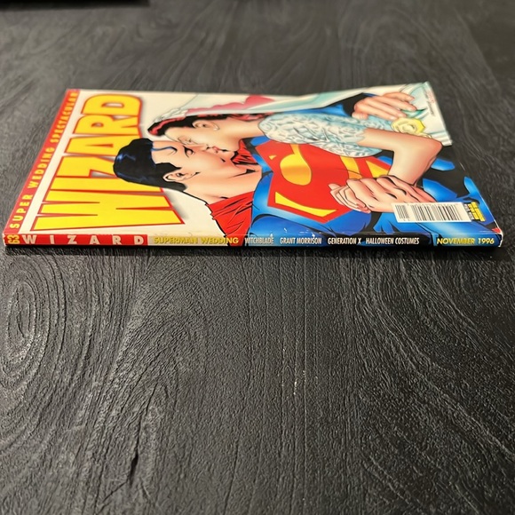 Wizard Magazine Issue #63 from Nov. 1996 - Wedding of Superman Cover Collectible - Picture 8 of 14